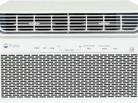 12K BTU GE Profile Window AC: WiFi Enabled, Ultra Quiet, Energy Efficient, Easy Installation, Energy Star Certified
