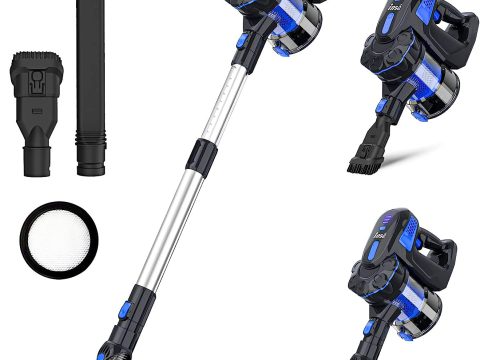 6-in-1 INSE Cordless Vacuum: Powerful, Lightweight, and Long-lasting for Home, Car, and Pet Hair