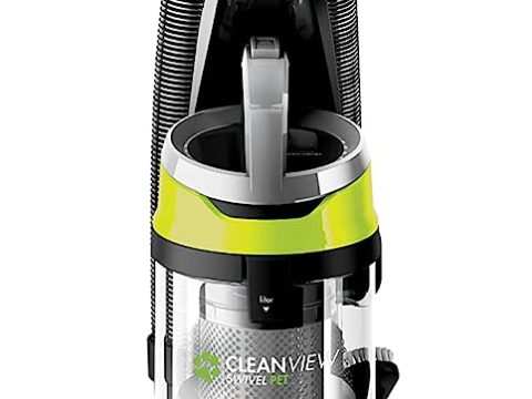 Compact BISSELL Upright Vacuum: Ideal for Dorms & Apartments, Lightweight with Strong Suction