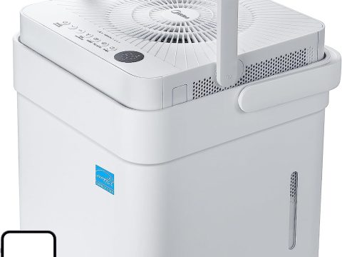 Midea Cube 20 Pint Dehumidifier: Efficient, Alexa-compatible, for basements and rooms up to 1,500 sq. ft.