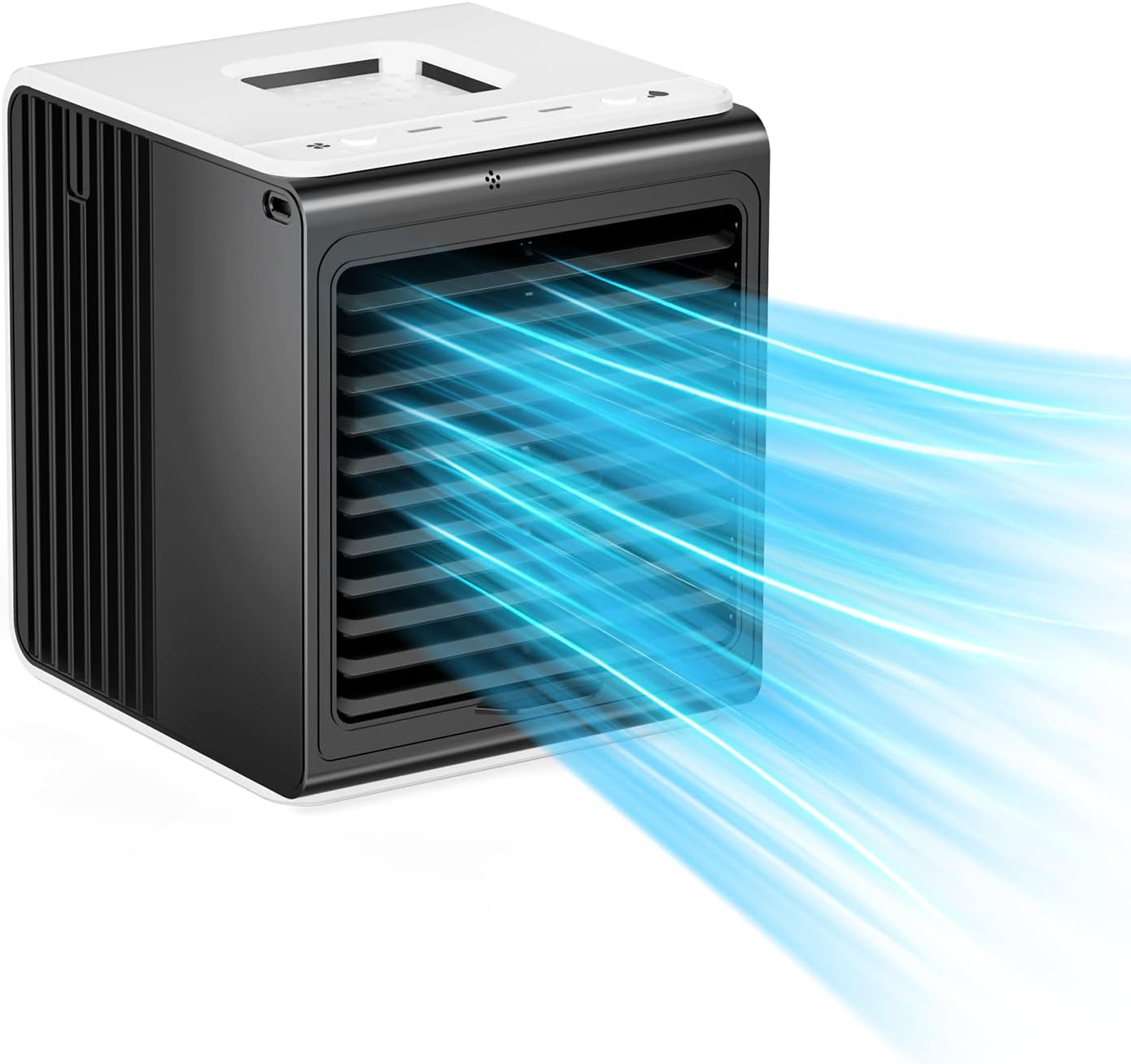 Mini Portable Air Conditioner: USB Personal Evaporative Cooler for Room, Desk, Office, Bedroom, Camping