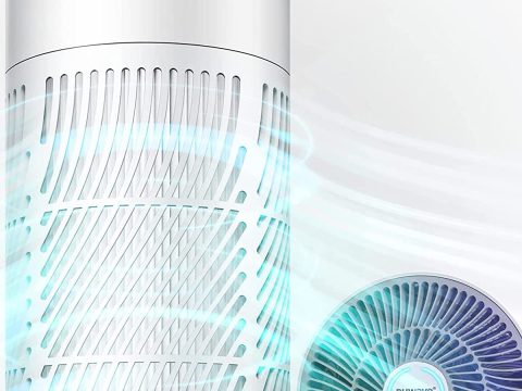 Nuwave Oxypure Air Purifiers: Powerful 3XL H13 HEPA Filter for Allergies, Quiet Operation, and Advanced Air Quality Sensor.