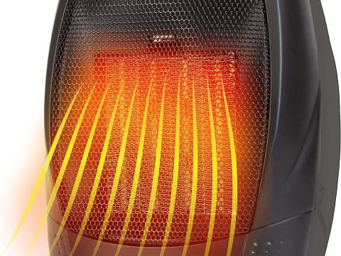Portable 1500W Space Heater by BLACK+DECKER with Convenient Carry Handle