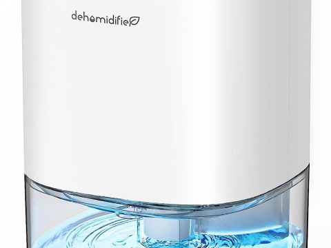TABYIK 35 OZ Small Dehumidifiers: Quiet, Auto Shut Off, Ideal for Bedroom, Bathroom, RV, Closet (280 sq. ft)