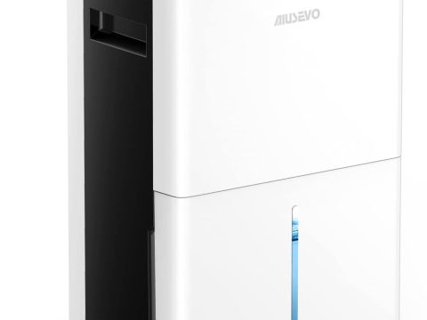 Aiusevo 22 Pints Dehumidifier - Powerful Home Dehumidifier for Large Spaces
