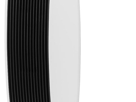 Black 23 Inch Amazon Basics Tower Heater