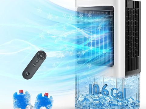Brand: Portable Air Conditioner - 5500CFM, Windowless, Remote, 800 Sq.ft