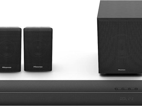 Hisense 3.1.2Ch Dolby Atmos Soundbar with Wireless Subwoofer - AX3125H