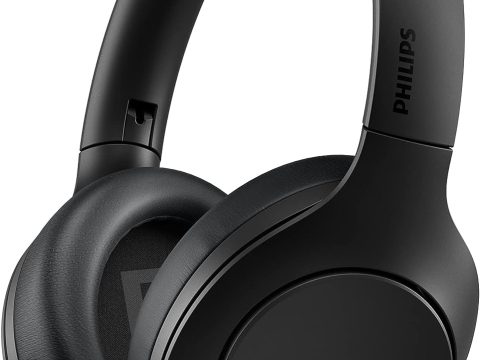 PHILIPS H8506 Wireless Headphones: ANC and Multipoint Bluetooth, Black