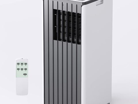 Portable AC Unit with Dehumidifier & Remote Control - 10,000 BTU