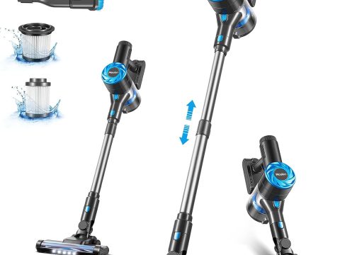 Powerful 380W Cordless Vacuum Cleaner with 28Kpa Suction
