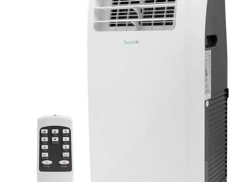 SereneLife SLPAC12.5: 3-in-1 Portable Air Conditioner (12,000 BTU)
