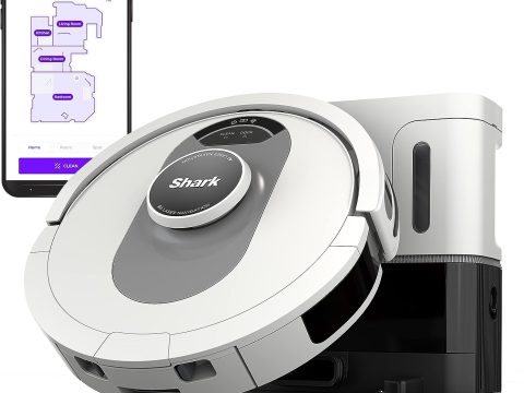 Shark AI Robot Vacuum with Voice Control and Self-Empty Base