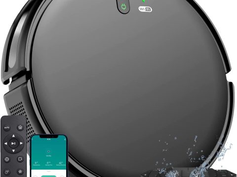 XIEBro Robot Vacuum and Mop Combo: WiFi, Alexa, Self-Charging