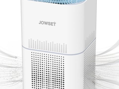 JOWSET Air Purifier: Large Room HEPA Filter, Quiet & Effective