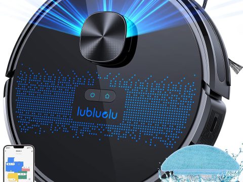 Lubluelu 2-in-1 Robot Vacuum and Mop Combo with Advanced Features