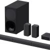 Sony HT-S40R 5.1ch Home Theater Soundbar System, black