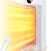 Burlan Space Heater: 1500W Fast Ceramic Heating for Indoor Use