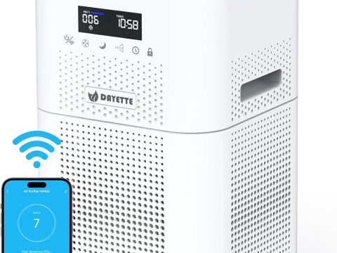 Dayette Smart WIFI Air Purifiers: Powerful, Quiet, and Efficient