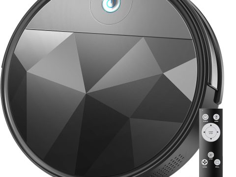 EICOBOT Robot Vacuum Cleaner: Tangle-Free 2200Pa Suction, Self-Charging, Ultra-Slim