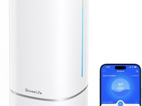 GoveeLife Smart 6L Humidifiers: Top Fill, Long-lasting, Voice Control, WiFi