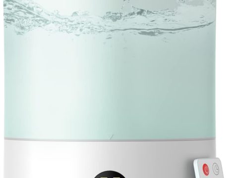 Grelife 4L Top Fill Cool Mist Humidifier for Bedroom