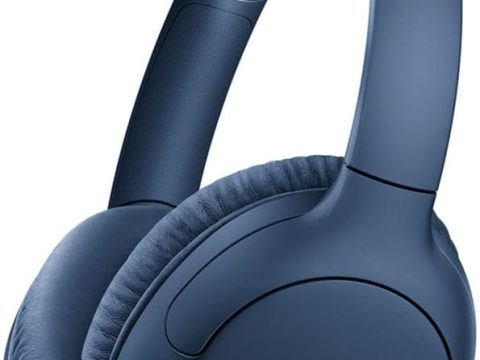 Sony WHCH710N: Wireless Bluetooth Over Ear Headphones with Mic, Black.