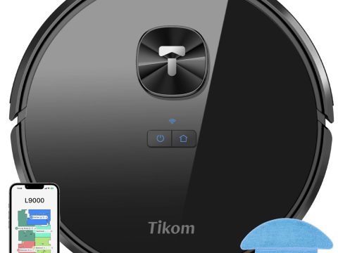 Tikom L9000: Robot Vacuum and Mop Combo with LiDAR Navigation