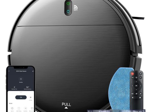 Brand Name: 2-in-1 Mopping Robot Vacuum with Wi-Fi and Alexa