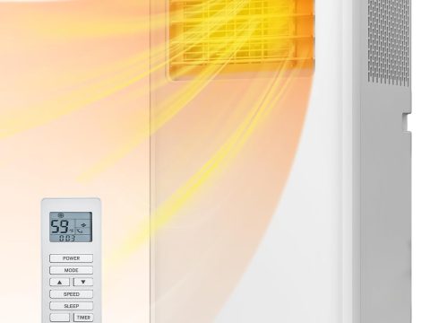 Grelife Portable Air Conditioner: 8000BTU 4-in-1 Unit for Maximum Comfort