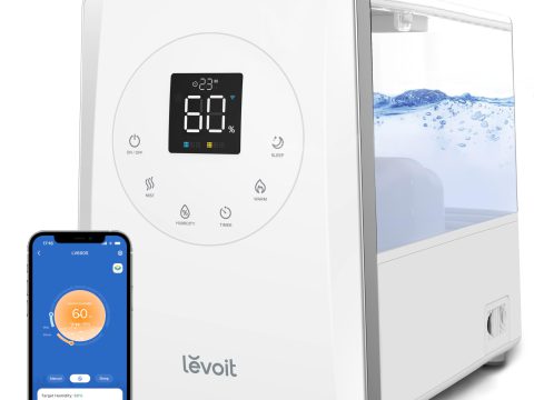 LEVOIT OasisMist 1000S: Smart Humidifier for Large Rooms, Lasts 100 Hours