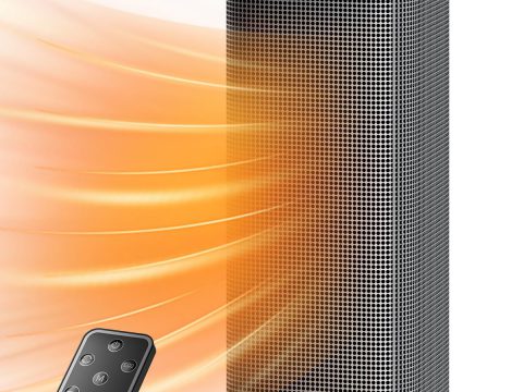 GAIATOP 1500W Portable Electric Heater: Quiet, Powerful, and Versatile