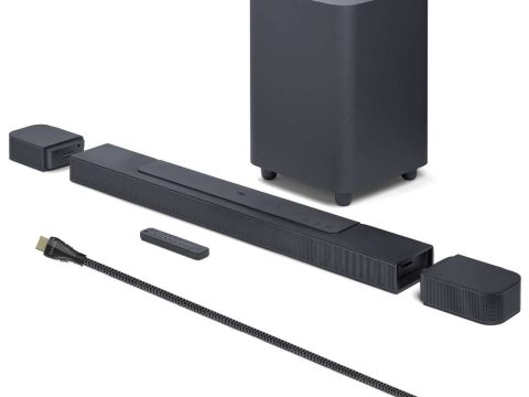 JBL Bar 700: 5.1-Channel Soundbar with Detachable Surround Speakers, Black