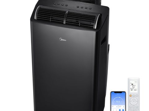 Midea 12,000 BTU Portable Air Conditioner in White