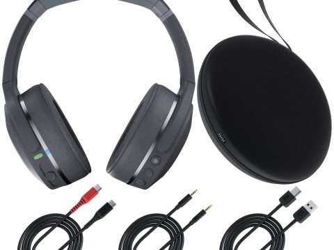 Skullcandy Crusher Evo Wireless Headphones Bundle: Enhanced Bass, 40 Hr Battery