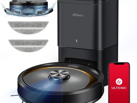 Ultenic T10 Elite: 45-Day Self-Emptying Robot Vacuum & Mop Combo