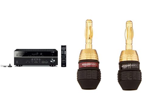 Yamaha RX-V385: 5.1-Channel 4K Ultra HD AV Receiver with Bluetooth.