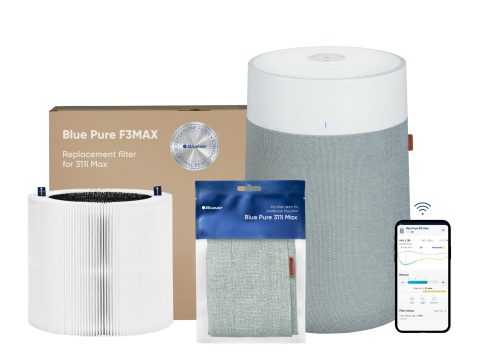 BLUEAIR Air Purifiers: HEPASilent Cleaners for Large Home & Bedroom