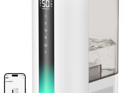 Dreo 6L Smart Humidifier: Warm & Cool Mist, Top Fill, 60hr Run Time