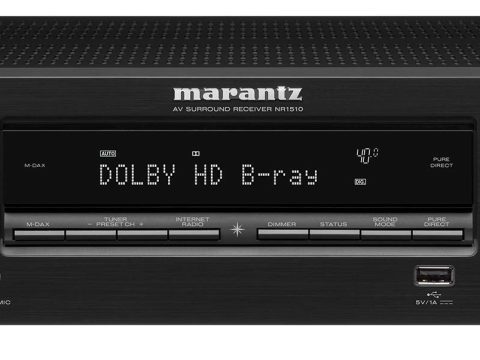 Marantz NR1510: Slim 5.2 Channel AV Receiver with Alexa Compatibility