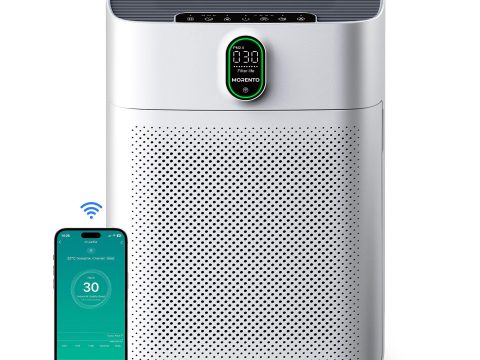 MORENTO Smart Air Purifier: Large Rooms, Wi-Fi, Alexa Compatible