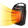 Rintuf Small Space Heater: 1500W Electric Heater with Fast Heating