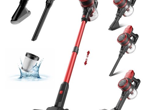 VacLife Cordless Vacuum Cleaner: Rechargeable Stick with Strong Suction (VL732)