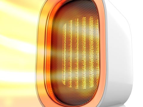 Brand Name: Black Smart Handy Warmer - Ceramic Space Heater with Safety Features