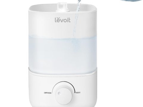 LEVOIT 6L Ultrasonic Air Vaporizer: Warm & Cool Mist Humidifier