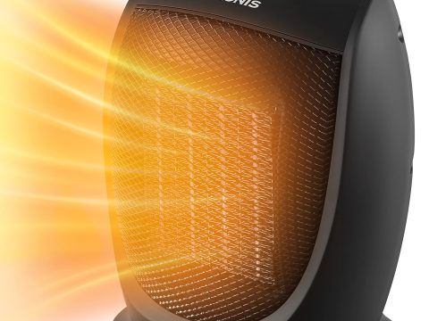 PELONIS Ceramic Tower 1500W Indoor Space Heater with Oscillation