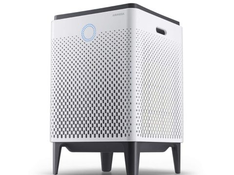 Coway Airmega 400: Smart HEPA Air Purifier, 1,560 sq. ft, White.