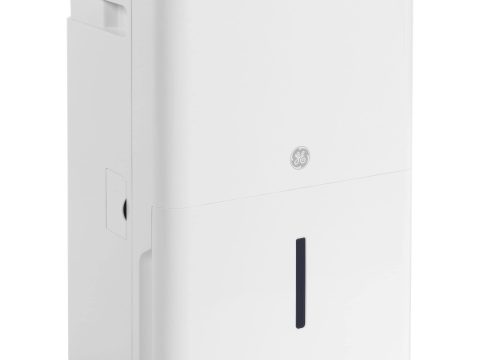 GE Energy Star Portable Dehumidifier: Perfect for Bedrooms, Basements, and Garages.