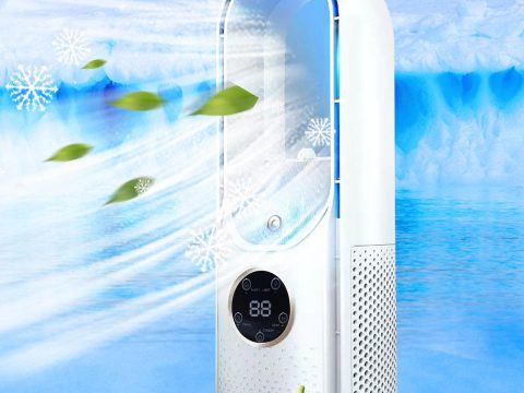 MORESEC Portable Air Conditioner Fan - Strong Air Flow