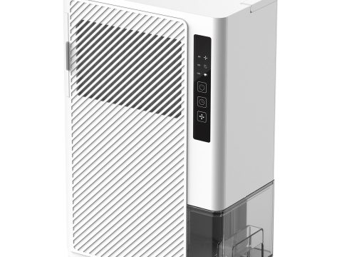 AEOCKY 500 Sq. Ft Rotary Desiccant Dehumidifiers: Never Frost, Quiet & Compact